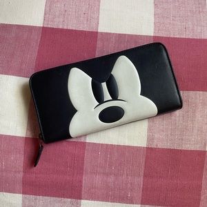 Coach x Disney Zip Wallet Angry Mickey